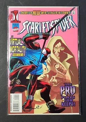 Buy Marvel Comics SCARLET SPIDER #1 VIRTUAL MORTALITY Part 3 Of 4 NOV 1995 Lot Xx 4 • 10.99£