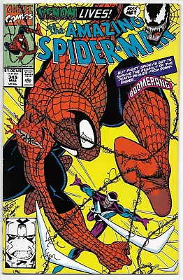 Buy The Amazing Spider-Man #345 Marvel Comics Michelinie Bagley Emberlin 1991 VFN • 17.99£