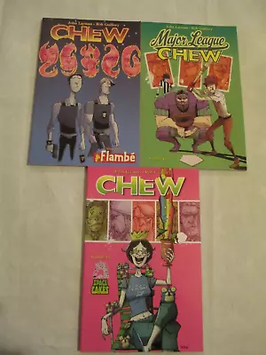 Buy Chew Volumes  4-6  Paperbacks By Layman & Guillory (Image) 1st Prints • 30£