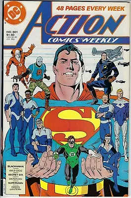 Buy Action Comics Weekly 601 VF 8.0 Superman Copper (1988) • 3.15£