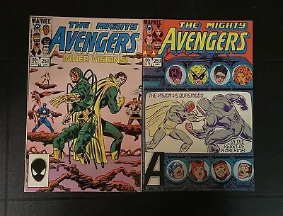 Buy The Avengers #251 & 253 Marvel Comics 1984 2 Book Lot • 2.40£