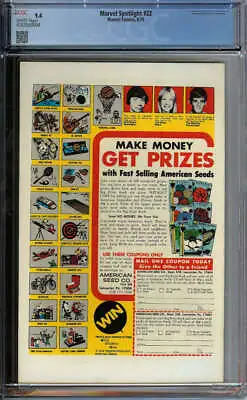 Buy Marvel Spotlight #22 Cgc 9.4 White Pages // Son Of Satan App Marvel 1975 • 146.99£