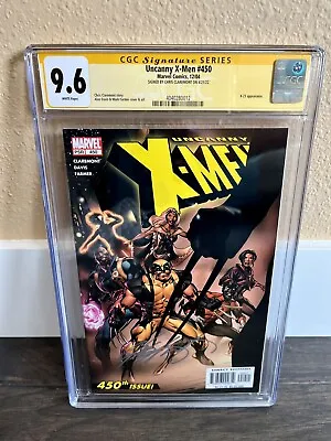 Buy Uncanny X-men #450 CGC 9.6 SS Chris Claremont X-23 Meets X-men • 138.30£