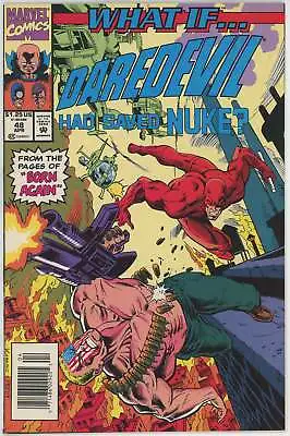 Buy What If #48 (1989) - 8.0 VF *What If Daredevil Saved Nuke* Newsstand • 3.55£