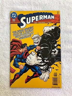 Buy Superman #182 (Jul 2002, DC) NM- 9.2 • 5.22£