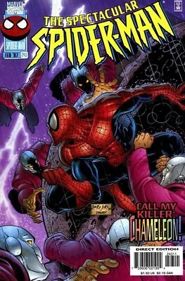 Buy SPECTACULAR SPIDER-MAN #243 VF, Direct Marvel Comics 1997 Stock Image • 9.49£