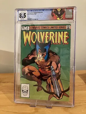 Buy Wolverine #4 Marvel Comics Limited Series December 1982 8.5 Cgc • 85£