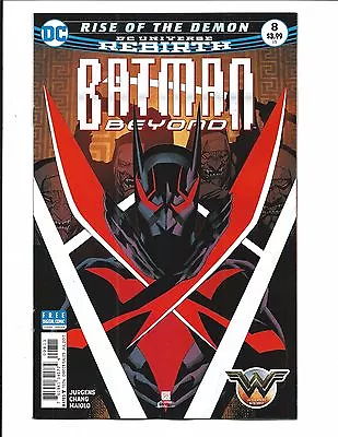 Buy BATMAN BEYOND # 8 (DC Universe Rebirth, JULY 2017) NM • 3.45£