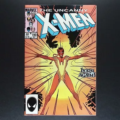 Buy Uncanny X-Men #199 | Marvel 1985 | 1st Rachel Summers As Phoenix II | NM- • 8.03£