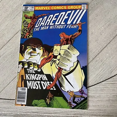 Buy 1981 Marvel Comics Daredevil The Man Without Fear Issue Number 170 • 25.70£