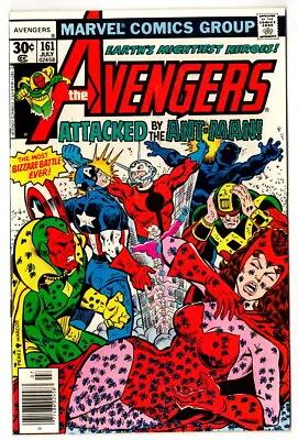 Buy The Avengers #161,  Beware The Ant-Man!, Ultron, July 1977, HIGH GRADE • 49.18£