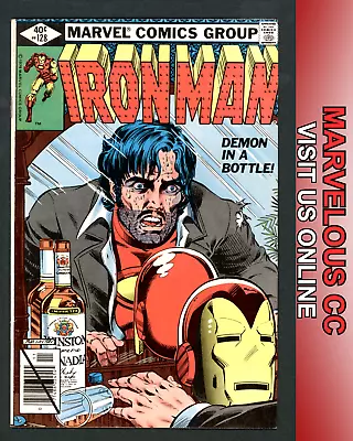 Buy 1979 Marvel Invincible Iron Man #128 Demon In A Bottle! Alcoholism Bronze Age • 61.58£