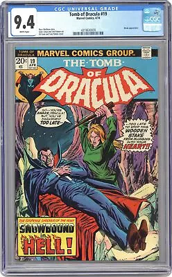 Buy Tomb Of Dracula #19 CGC 9.4 1974 4319630009 • 88.47£
