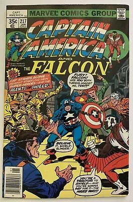 Buy (1978) Captain America #217! 1st Appearance Of Quasar (marvel Boy)! • 55.33£