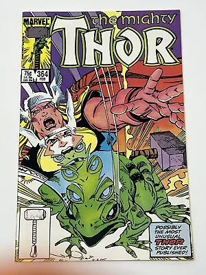 Buy Mighty Thor 364, NM Marvel 1986,  1st Throg, Walt Simonson, Loki MCU • 59.38£