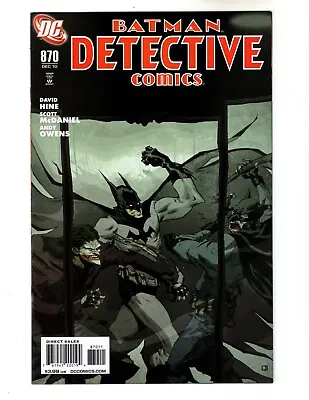 Buy Detective Comics #870 (vf-nm) [2010 Dc Comics] • 3.99£