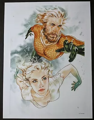 Buy Joshua Middleton Aquaman #37 Art Print - 12x16 - DC Comics Card Stock Poster • 4.74£