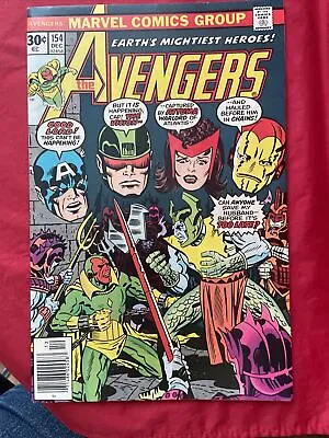 Buy The Avengers Marvel #154 Dec 1976  • 16.21£