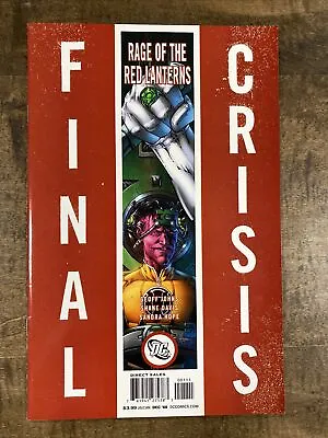 Buy Final Crisis: Rage Of The Red Lanterns #1 (DC, 2008) 1st Bleez, Dex-starr VF • 11.95£