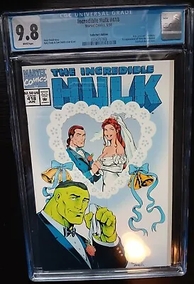 Buy Incredible Hulk 418 CGC 9.8 Marvel 1994 1st Talos • 59.58£