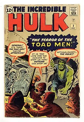 Buy Incredible Hulk #2 FR/GD 1.5 1962 1st App. Green Hulk • 1,453.76£