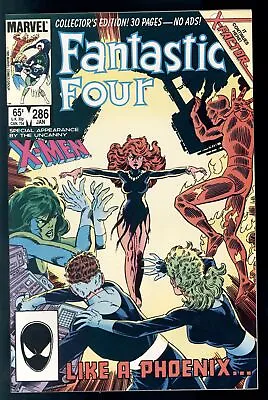 Buy Fantastic Four 286 VF/NM Byrne Cover Marvel 1986 • 7.11£