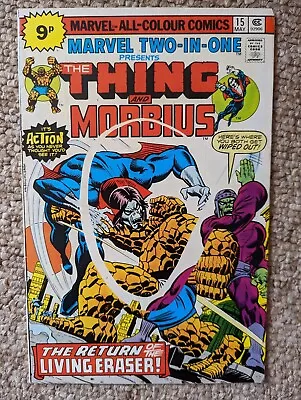 Buy Marvel Two In One - Issue 15 (Thing & Morbius Mar 1976) • 1.99£