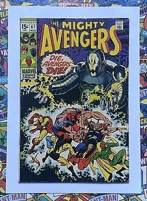 Buy Avengers #67 - Aug 1969 - Ultron-6 Appearance! - Vg/fn (5.0) Cents Copy! • 22.49£