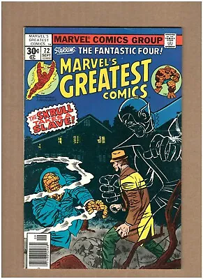 Buy Marvel's Greatest Comics #72 Fantastic Four Rprts. #90 1977 Stan Lee Kirby VF- • 3.54£