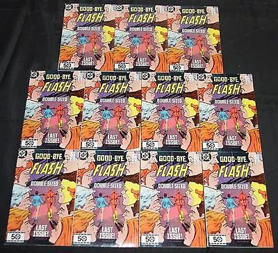 Buy Vintage DC Copper Age FLASH #350 11pc Count High Grade Comic Lot Kid Flash JLA • 79.04£