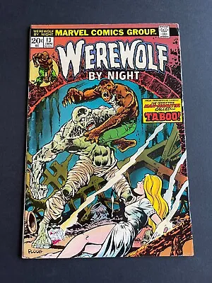 Buy Werewolf By Night #13 - 1st Appearance Of Topaz, Taboo (Marvel, 1974) Fine • 27.55£