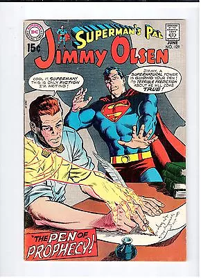 Buy DC SUPERMAN'S PAL JIMMY OLSEN #129 - FN 1970 Vintage Comic • 12.06£