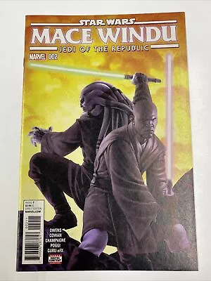 Buy Marvel Star Wars Mace Windu Jedi Of The Republic #2 (of 5) Free Shipping • 7.10£