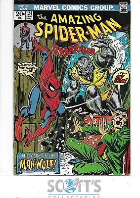 Buy Amazing Spider-man   #124  Fn  1st Manwolf • 150£