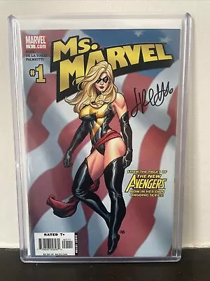 Buy Ms Marvel #1 – Signed By Palmiotti (2006 Marvel Comics) • 25£