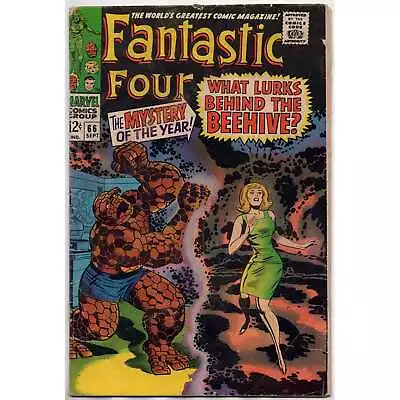 Buy Fantastic Four #66 Marvel Comics Silver Age Good / Very Good 3.0 • 34.59£