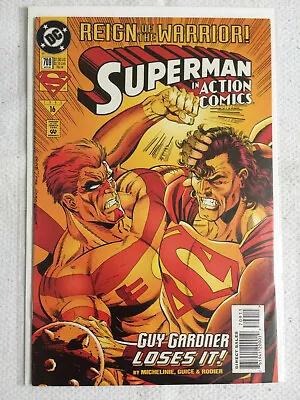 Buy Superman In Action Comics #709 1994 VF+/NM DC Comics Michelinie/Guice/Rodier • 2.36£