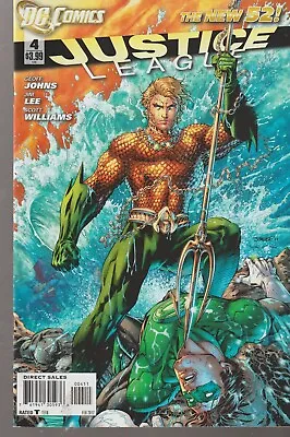 Buy Dc Comics Justice League #4 (2012) New 52 1st Print Vf • 2£