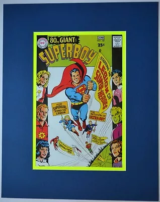 Buy SUPERBOY 147 Pin Up Poster Matted Frame Ready DC LEGION • 28.32£