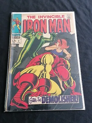 Buy Iron Man #2 - Marvel Comics - February 1968 - 1st Print • 120.53£
