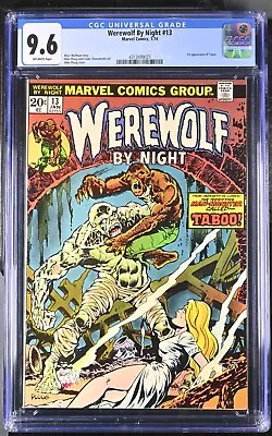 Buy Werewolf By Night #13 - Cgc 9.6 - Owp - Nm+ 1st Topaz - Mike Ploog Cover • 435.37£