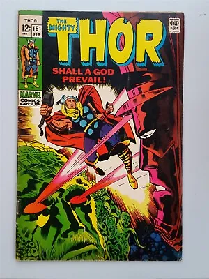 Buy Thor Mighty #161 Vg+ (4.5) Febuary 1969 Marvel Comics ** • 29.99£