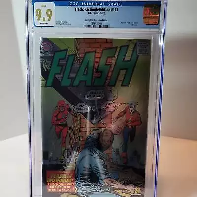 Buy Flash #123 Foil Facsimile Edition CGC 9.9 • 301.18£