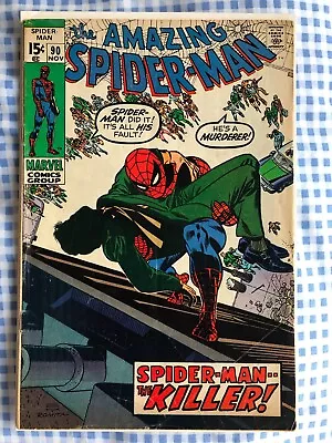 Buy Amazing SpiderMan 90 (1970) Death Of Captain Stacy. Doctor Octopus App, Cents • 34.99£