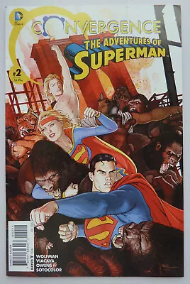Buy Convergence The Adventures Of Superman #2 - 1st Printing DC July 2015 VG/FN 5.0 • 4.45£