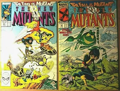 Buy The New Mutants #60 #61  Marvel Comics 1987. • 4.99£