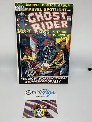 Buy Marvel Spotlight #5 Coverless Repro Cover 1st Appearance Ghost Rider Marvel 1972 • 316.63£