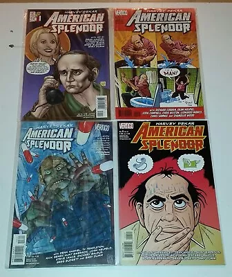 Buy American Splendor #1-4 Dc Vertigo Comics Harvey Pekar 2006 Set (4) • 29.99£