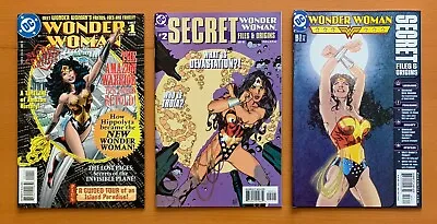 Buy Wonder Woman Secret Files & Origins #1, 2 & 3 Complete Series (DC 1998) NM / NM- • 22.12£