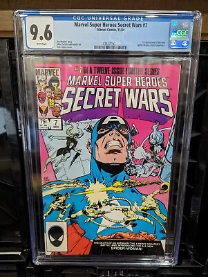 Buy Marvel Super Heroes Secret Wars #7 1984 Marvel Comics CGC 9.6 NM+ • 87.83£